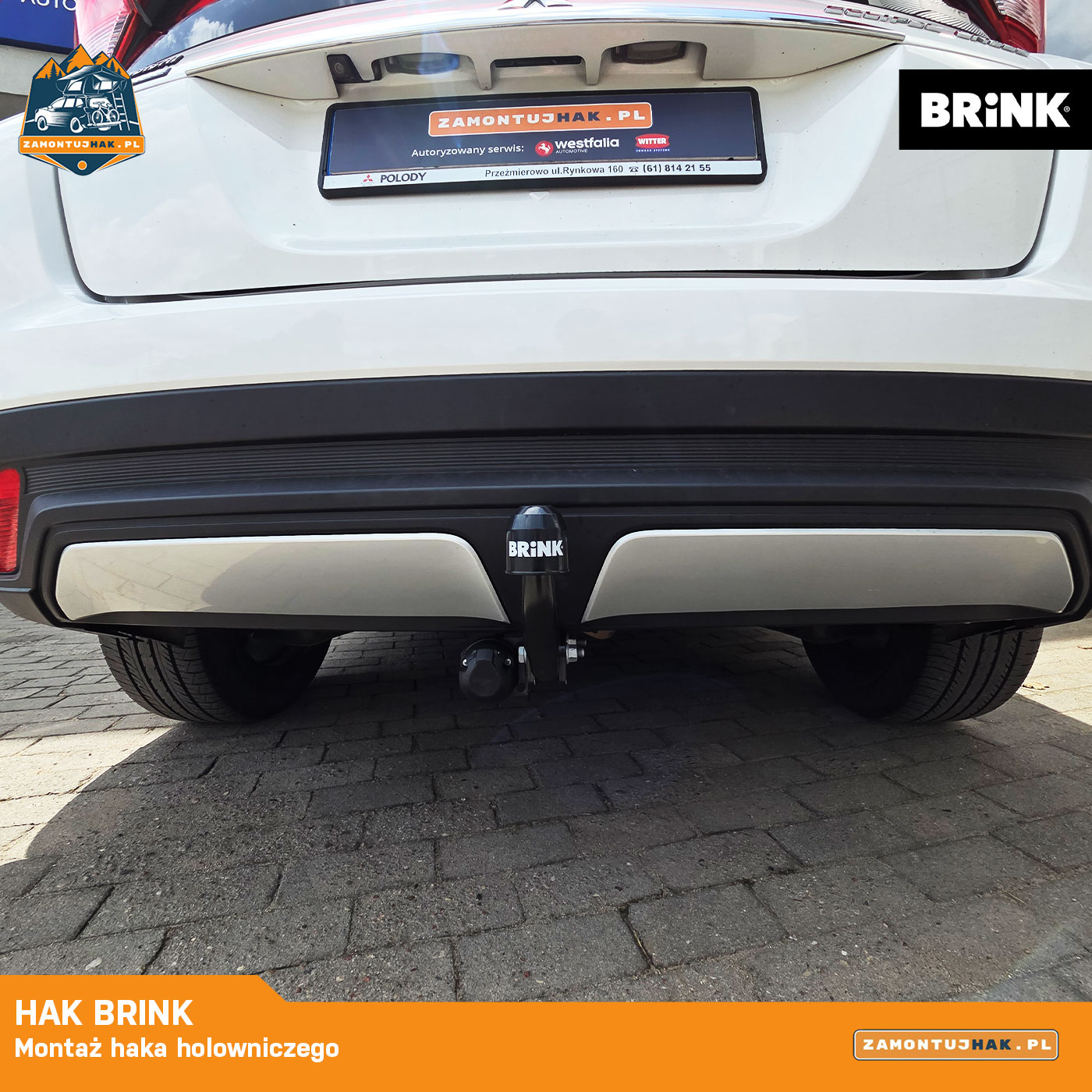 Hak holowniczy z Mitsubishi